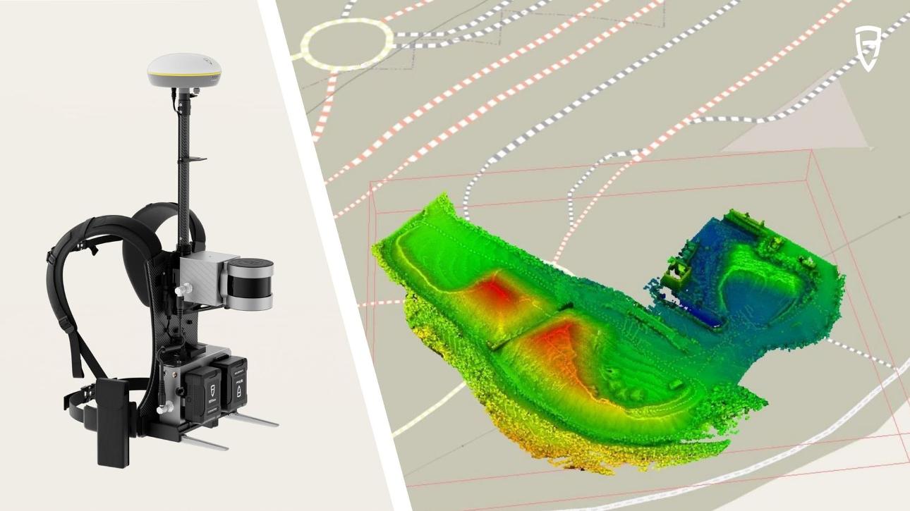 Pair the backpack with the FJD Trion V1t RTK Rover for geo-referenced point clouds with centimeter-level accuracy. Perfect for outdoor mobile scanning projects, this combination eliminates the need for external control points.