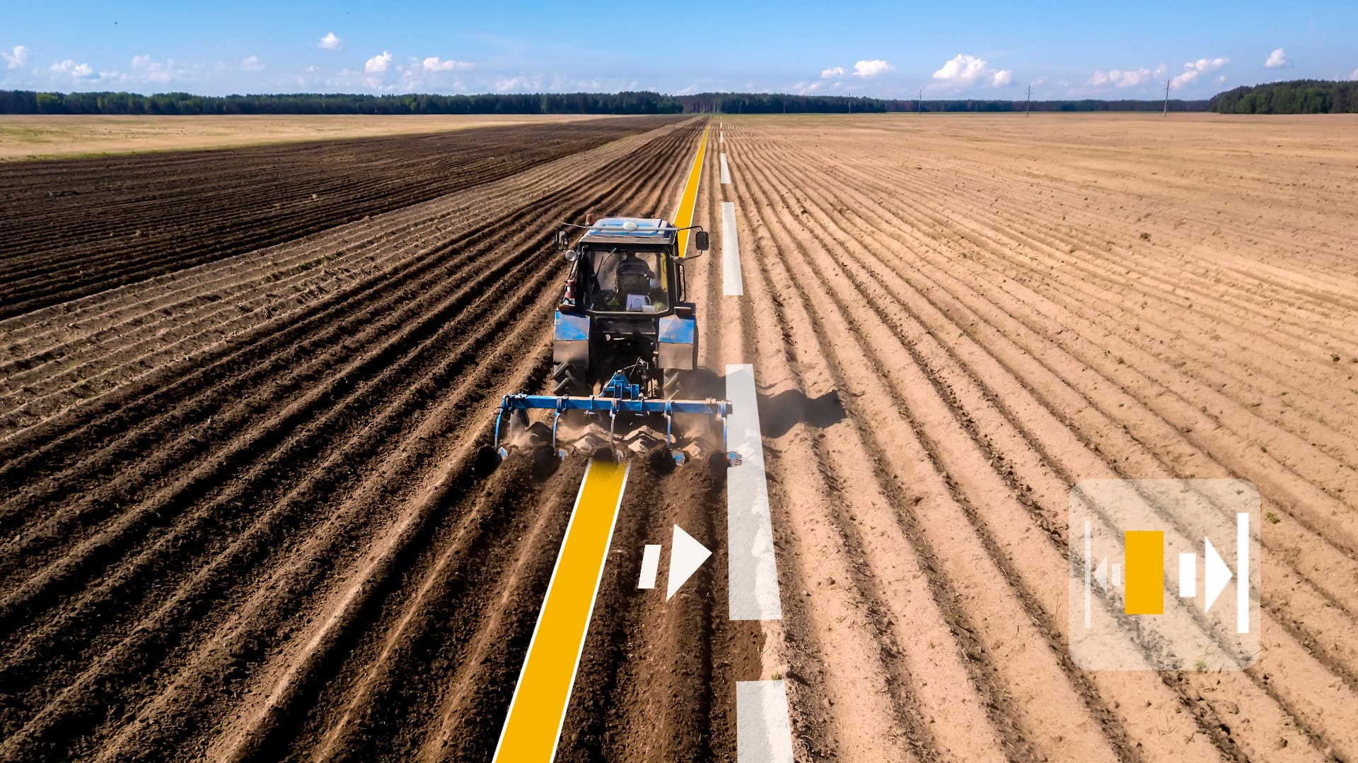 Lines Adjustment in GPS Guidance System