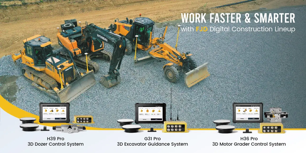 Each digital construction product represents how FJD provides advanced solutions for efficient construction operations, empowering workers to accomplish tasks more quickly and effectively. Leam More